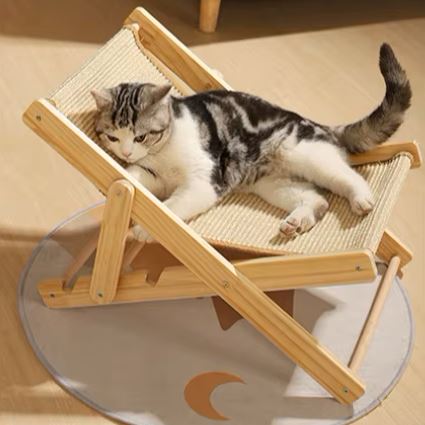 Lit pour Chat - AdjustaNest™ - Sisal