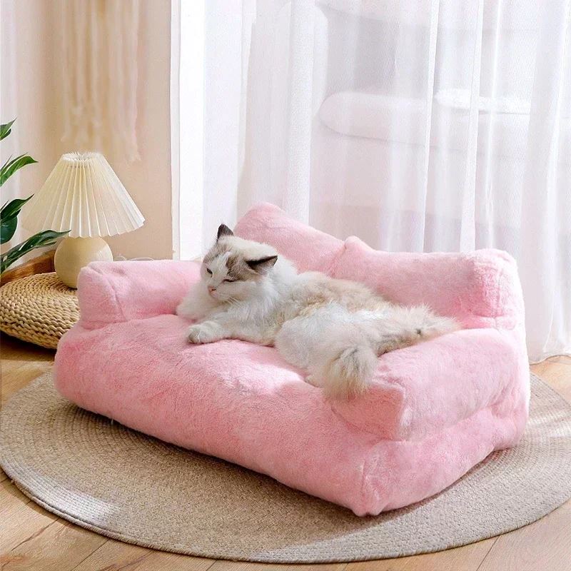 coussin pour chat canape rose gros chat dodo