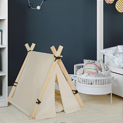 hamac pour chat tipi bois chambre 