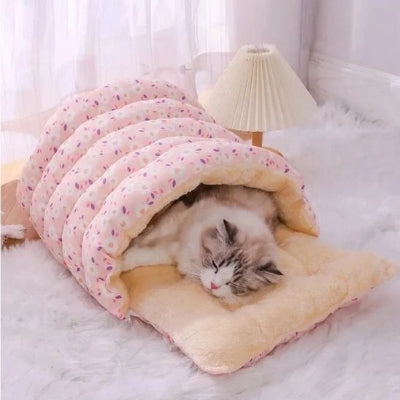 Lit pour chat rose dodo chat