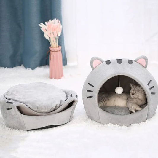 maison chat confort naturel plier